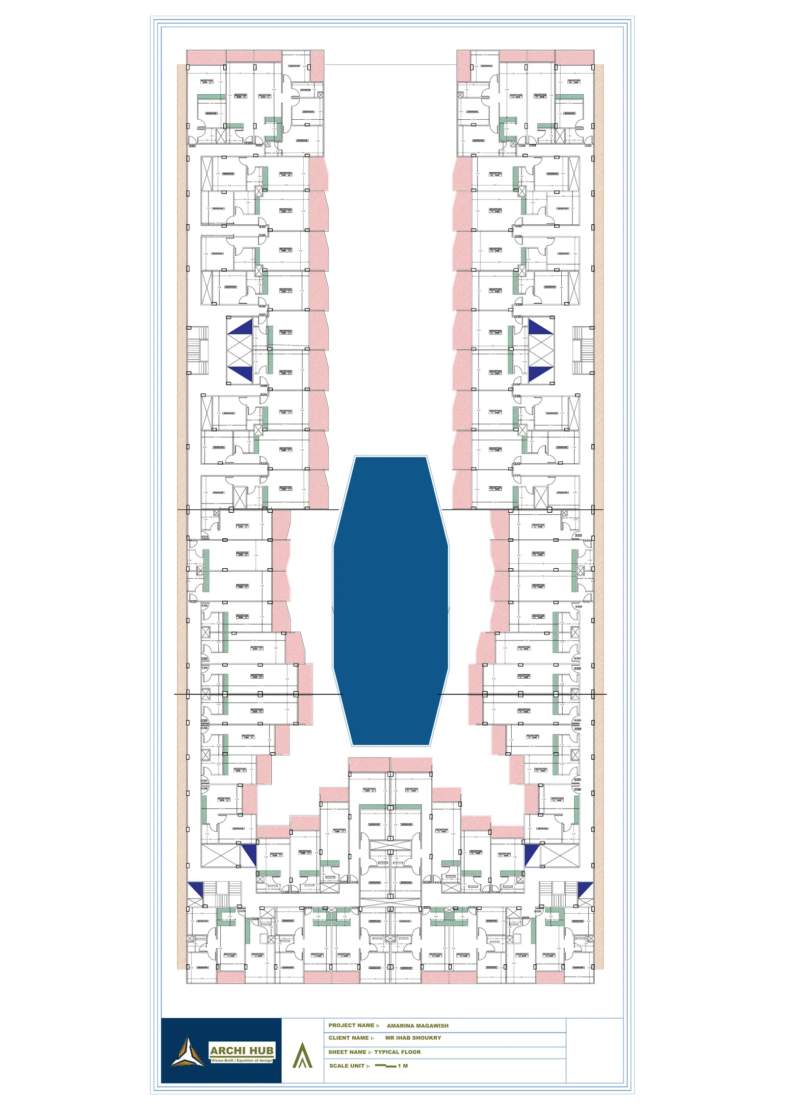 AMarina Soul typical-floor plan preview