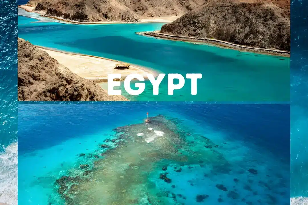 Red Sea, Egypt, vs Saudi Arabia