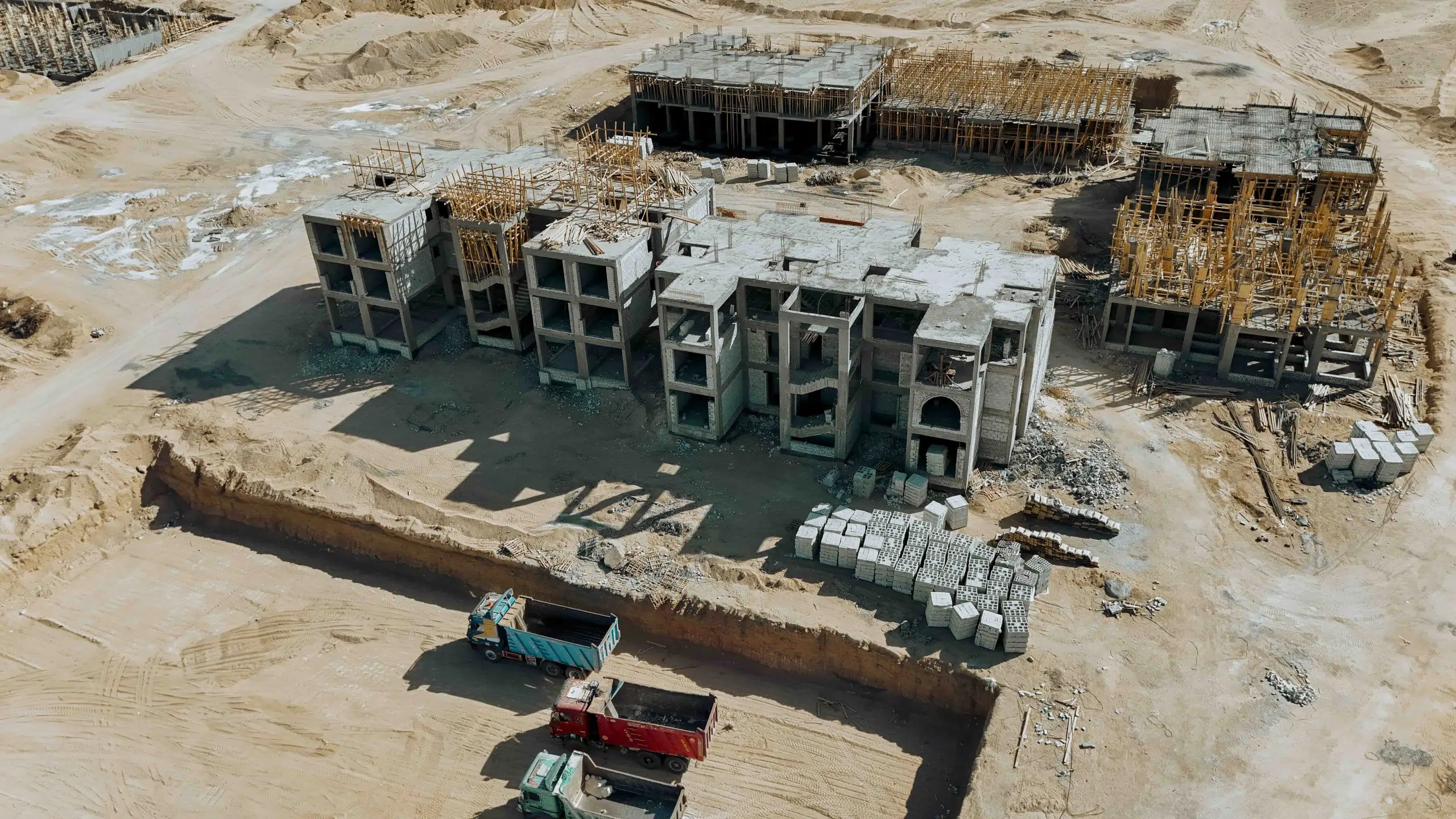 Sahl Hasheesh aerial view for payment plan options and Red Sea property buying
