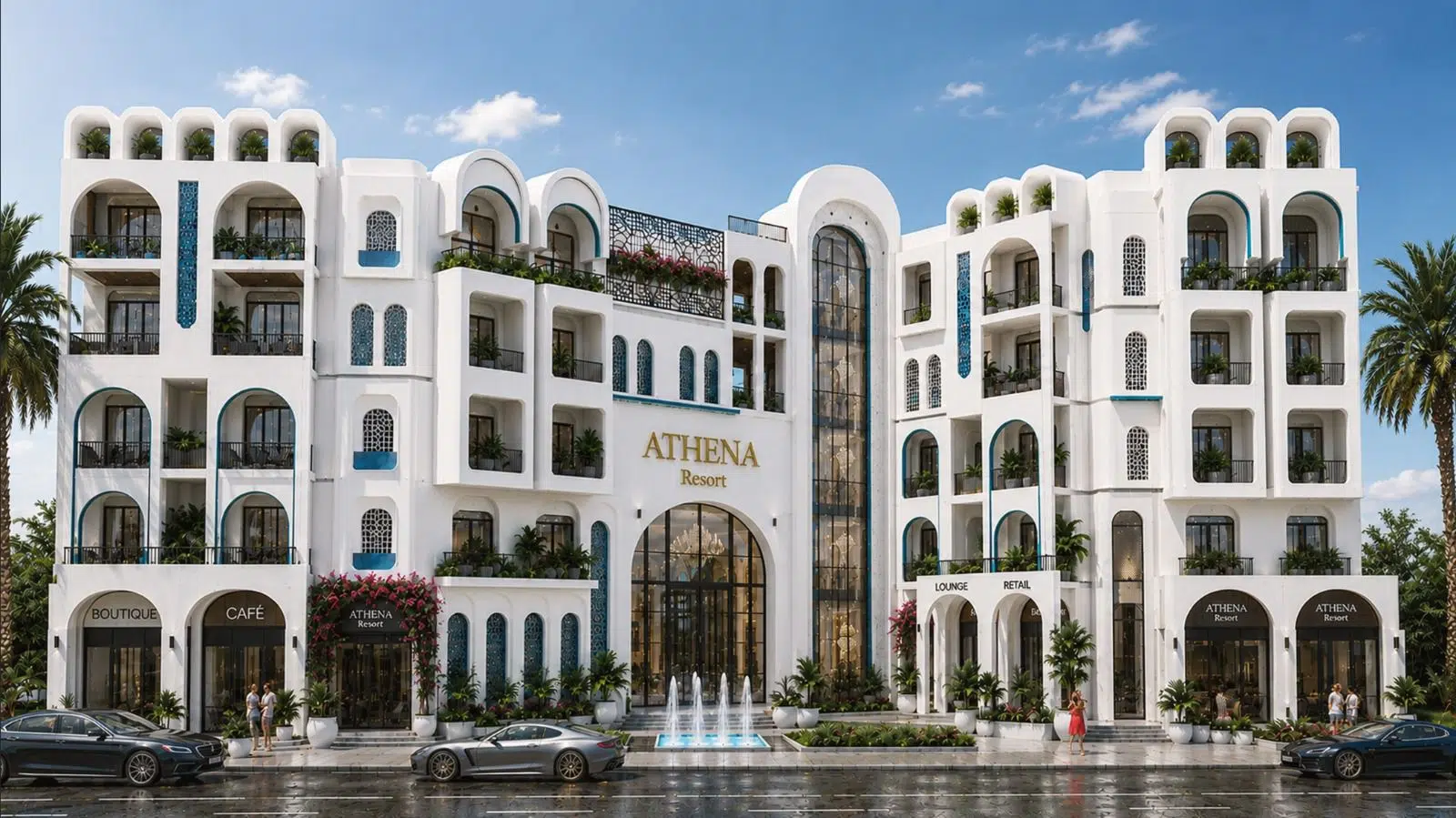 ATHENA Resort Greek-inspired residential project in Al Ahyaa, Hurghada