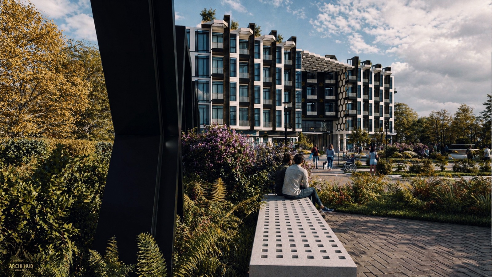 A Marina Blue project architectural visualization 16