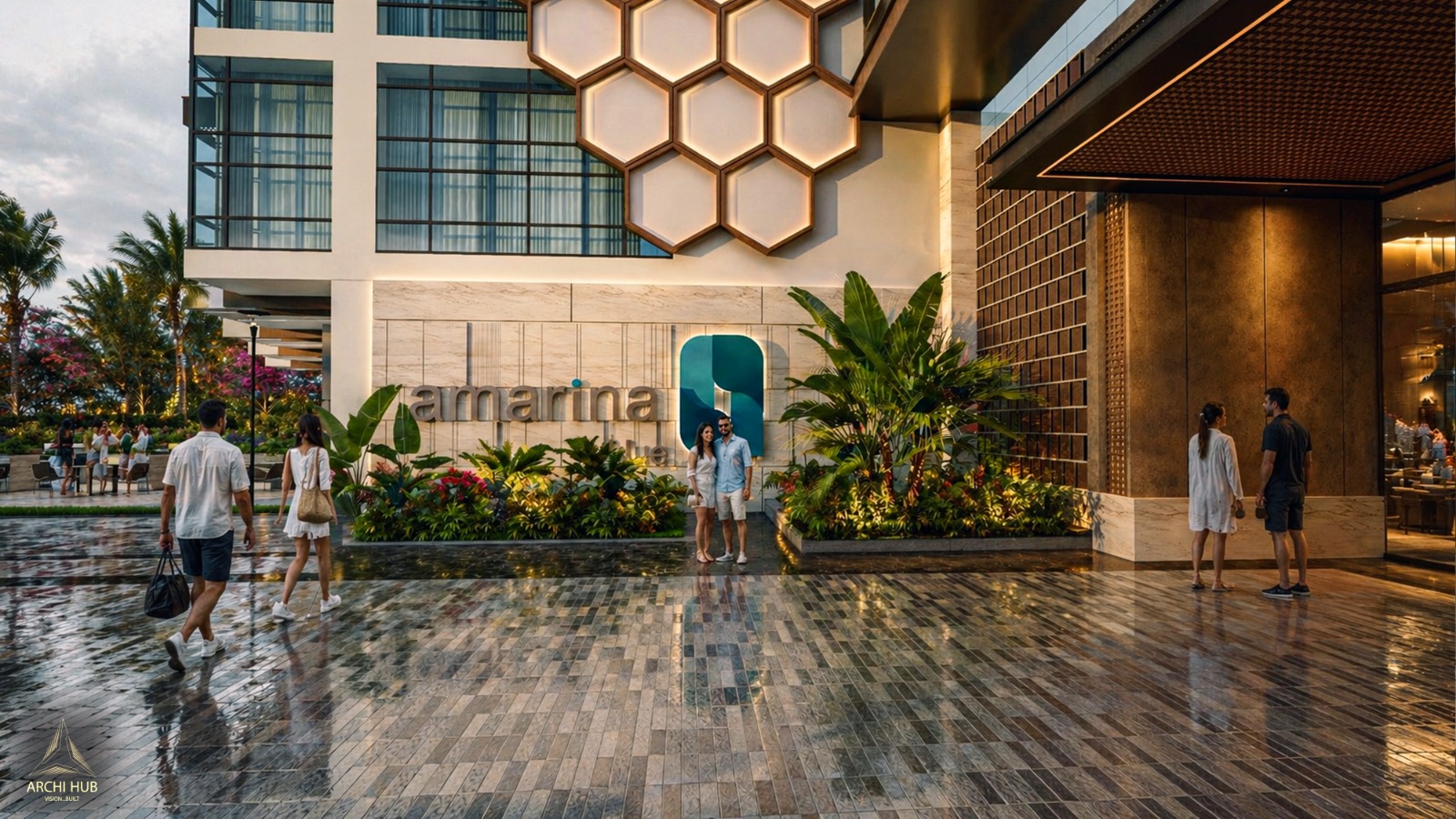 A Marina Blue project architectural visualization 19