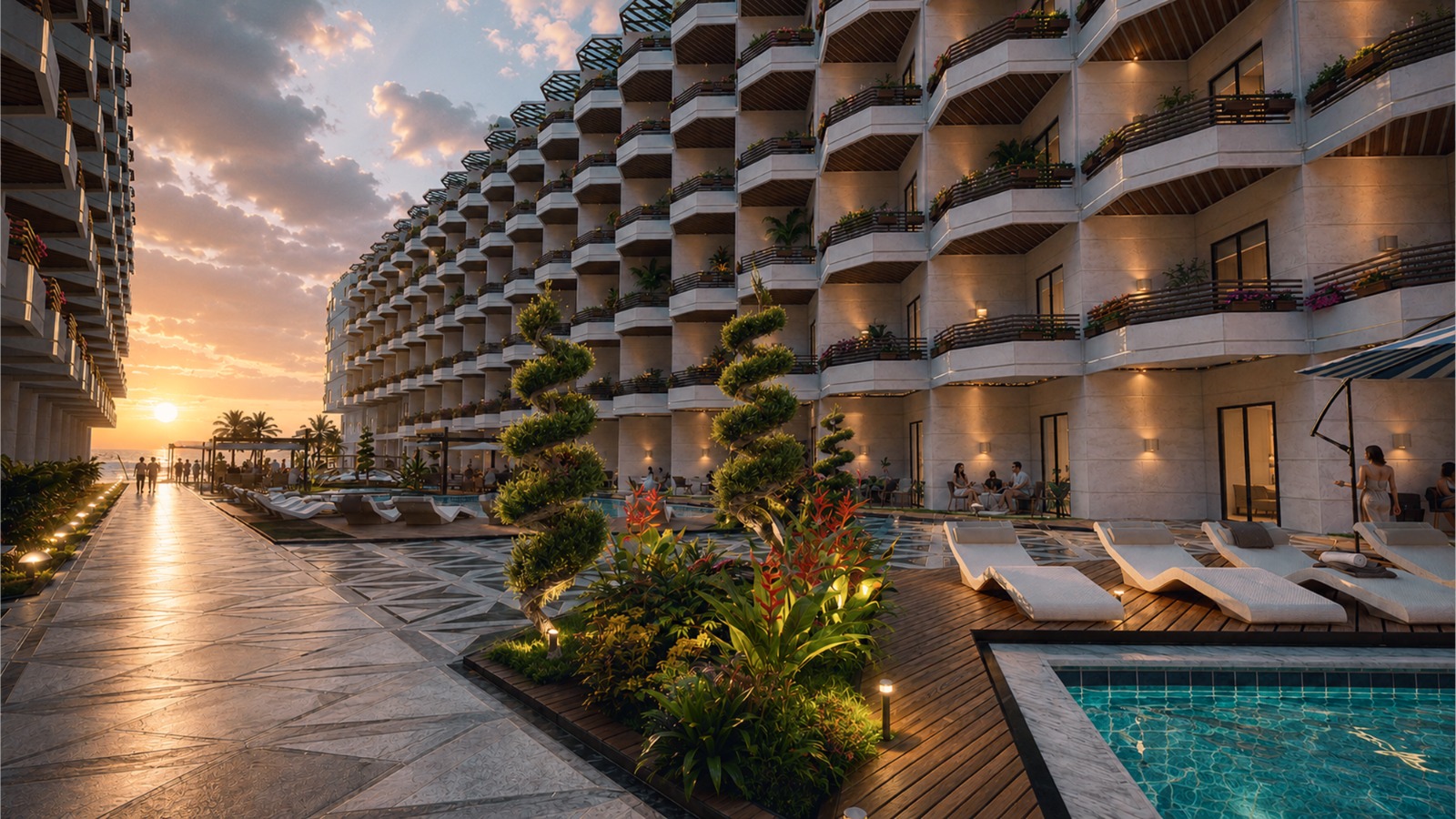 A Marina Blue project architectural visualization 23