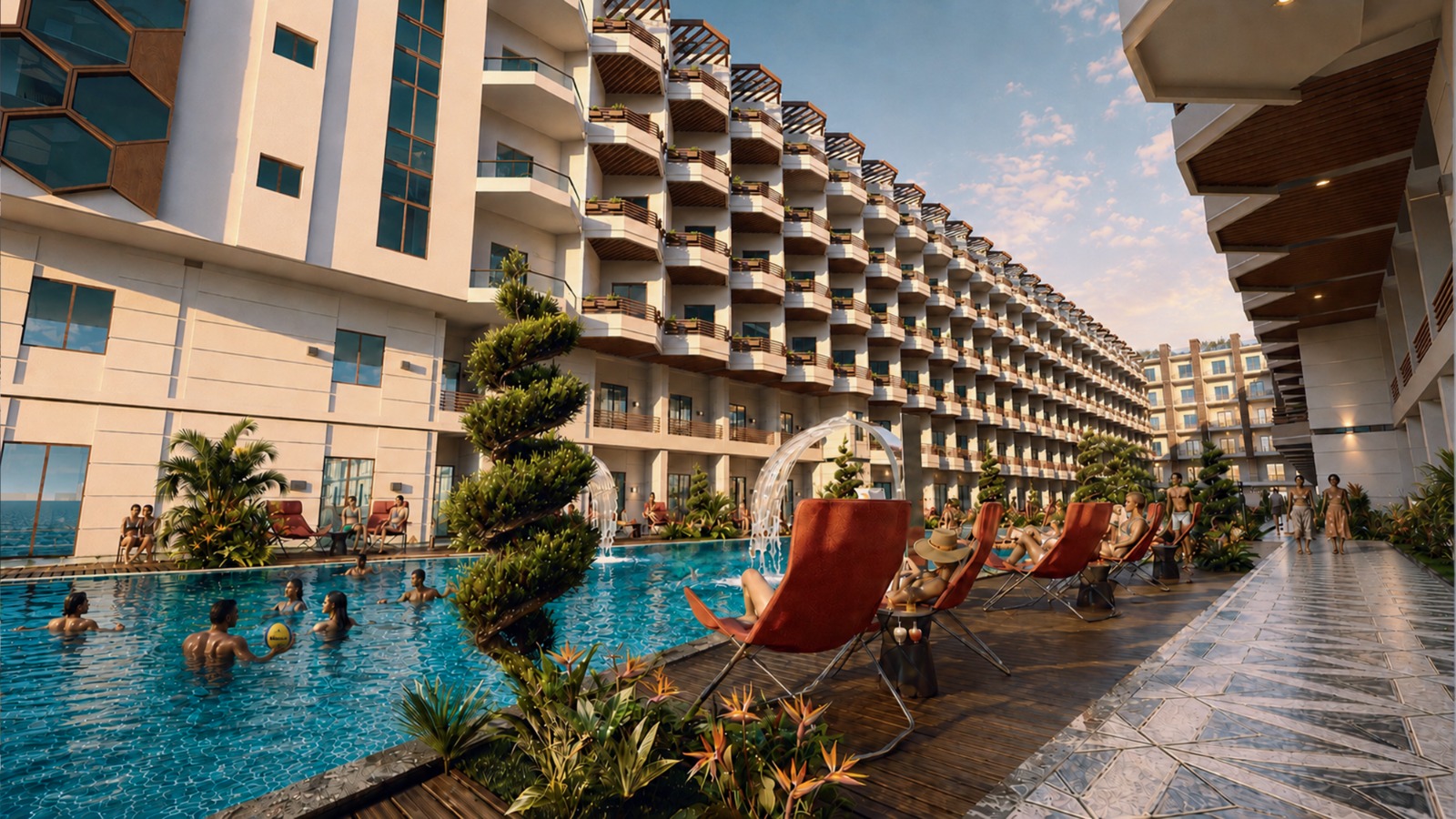 A Marina Blue project architectural visualization 29