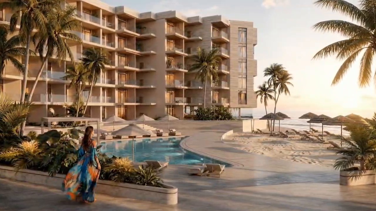 Sea Breeze Resort beachfront lifestyle visualization