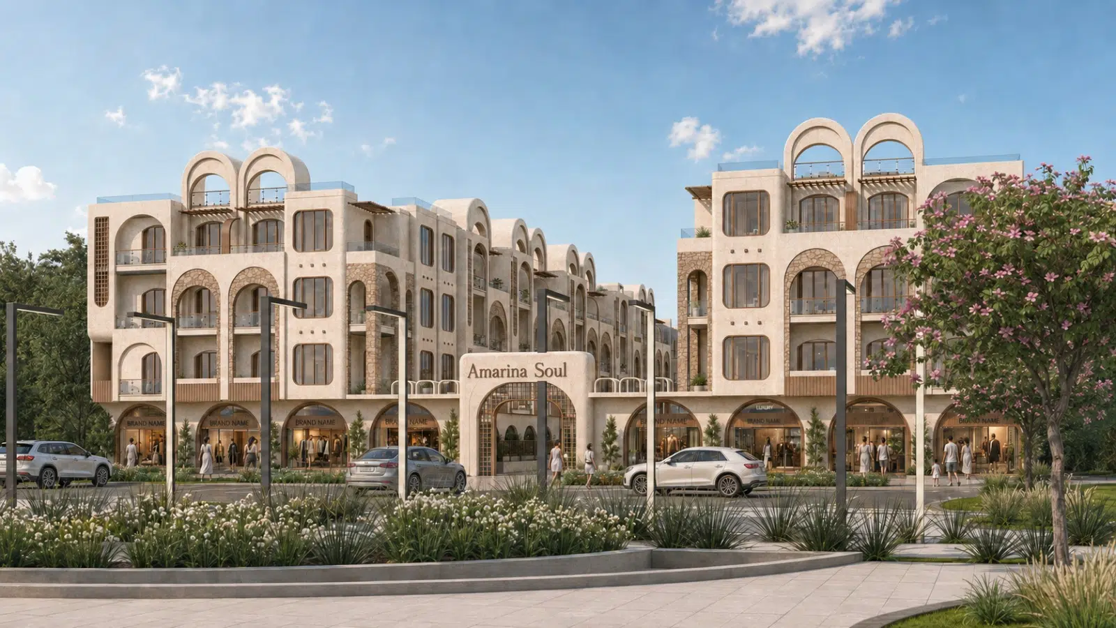 60 sqm Back View One-Bedroom Apartment at AMarina Soul
