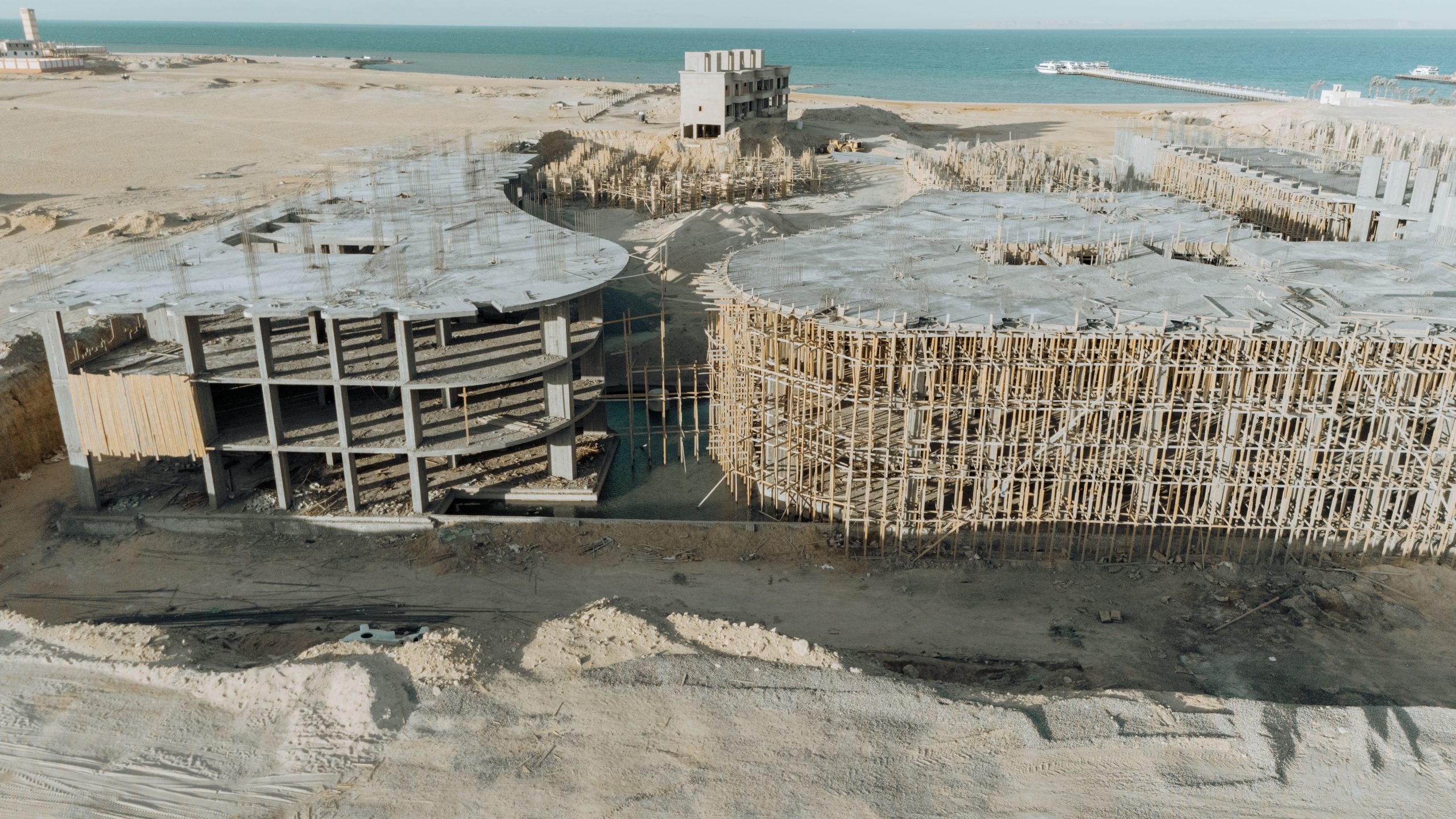Marvento Beach Resort — Construction progress · September 2026 · Building structure