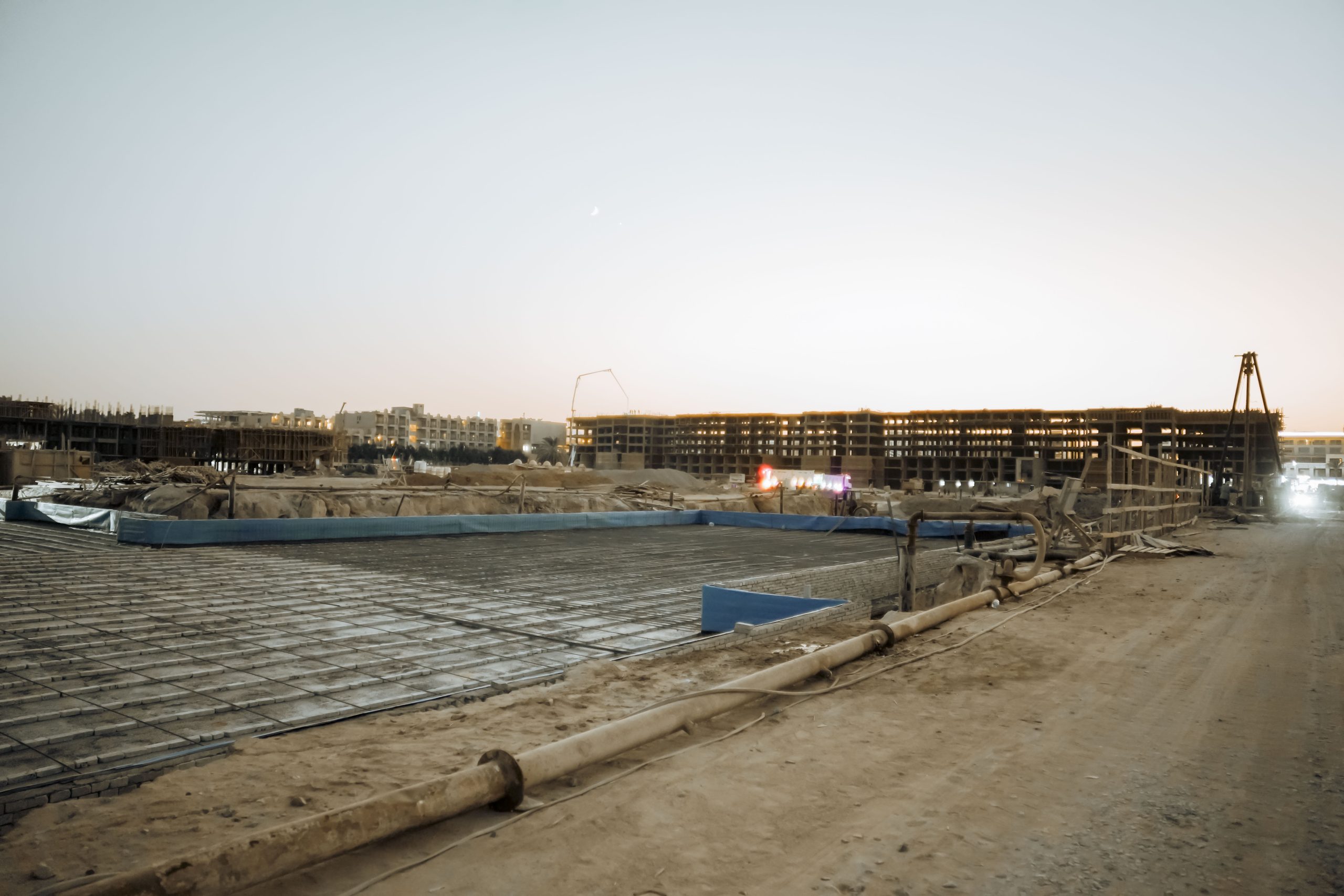 Riva Beach Front construction site photograph from the September 2026 update