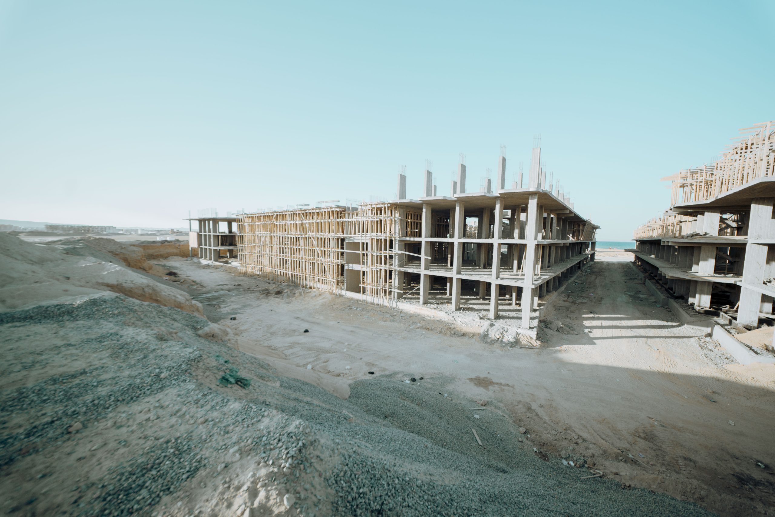 Marvento Beach Resort — Construction progress · September 2026 · Ground view