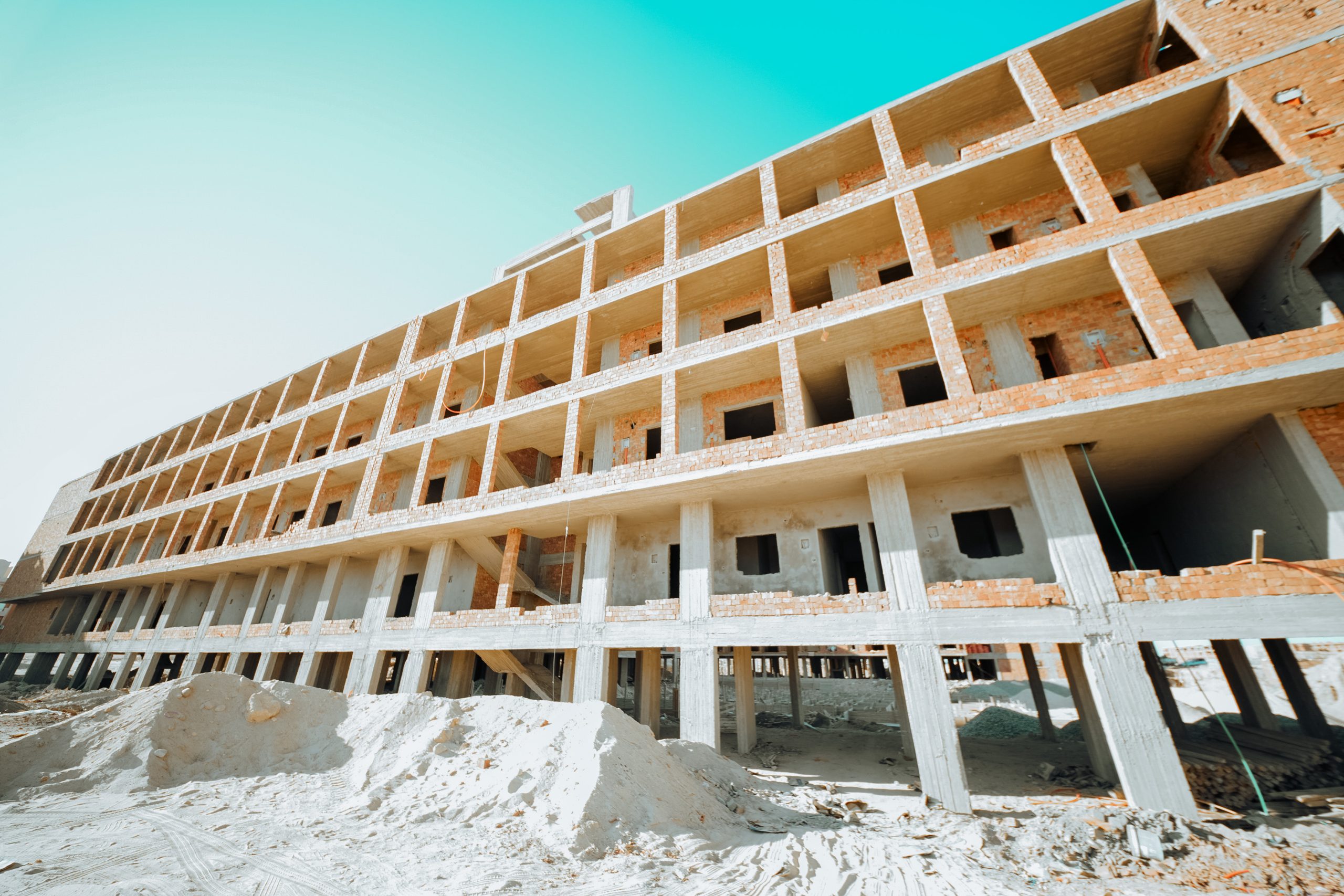 AQUA ORGWAN Resort — construction site view 10, July 2026