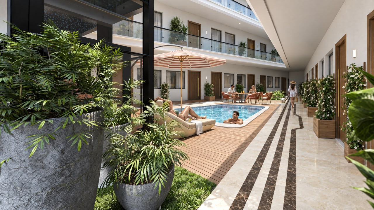 Solaria project architectural visualization; not a specific apartment interior