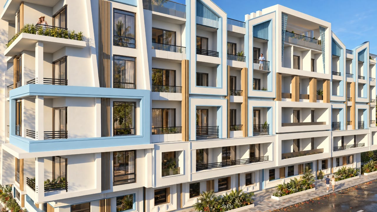 Solaria project architectural visualization; not a specific apartment interior