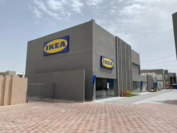 IKEA Hurghada store exterior at Senzo Mall, useful for Red Sea property buyers furnishing apartments and holiday homes